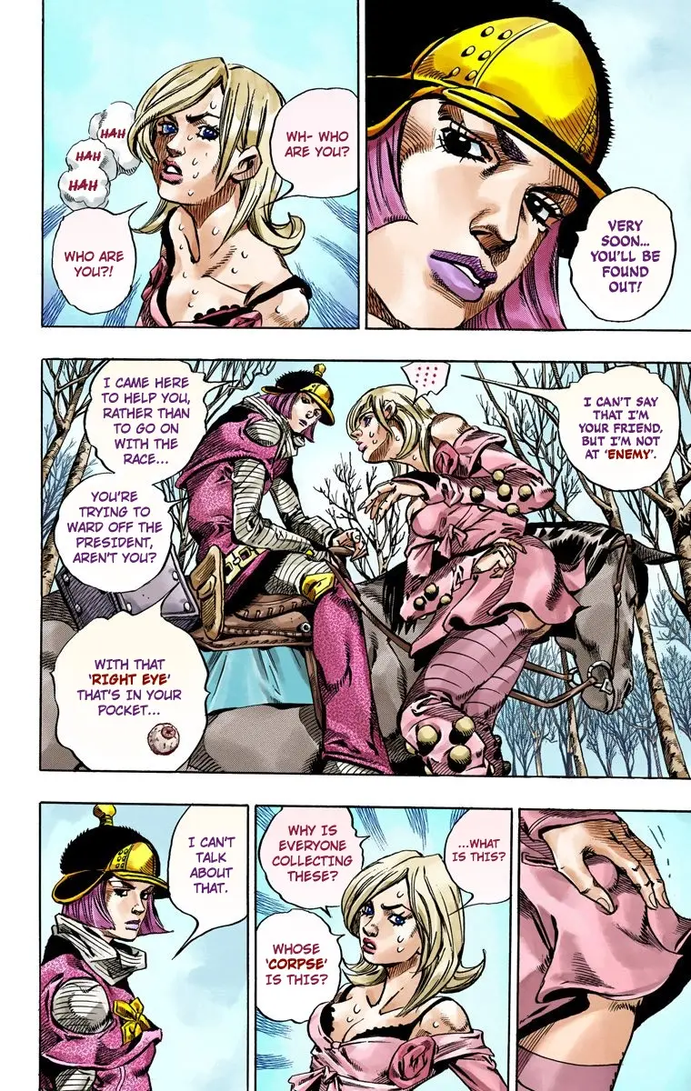 JoJo's Bizarre Adventure Steel Ball Run Colored Manga β Chapter 49 β Page 30