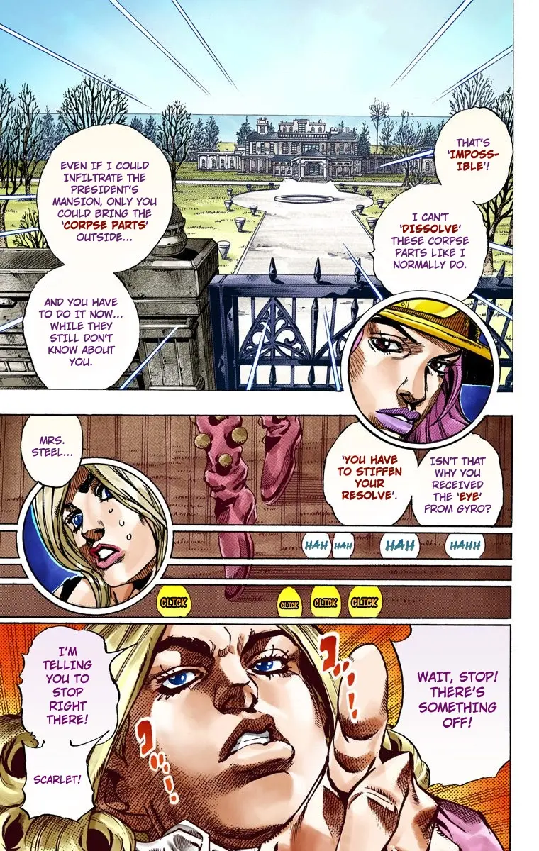 JoJo's Bizarre Adventure Steel Ball Run Colored Manga β Chapter 49 β Page 33