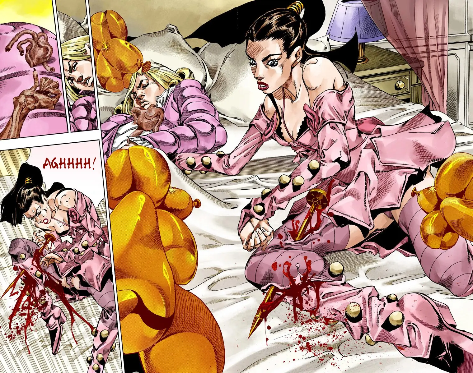 JoJo's Bizarre Adventure Steel Ball Run Colored Manga β Chapter 49 β Page 45