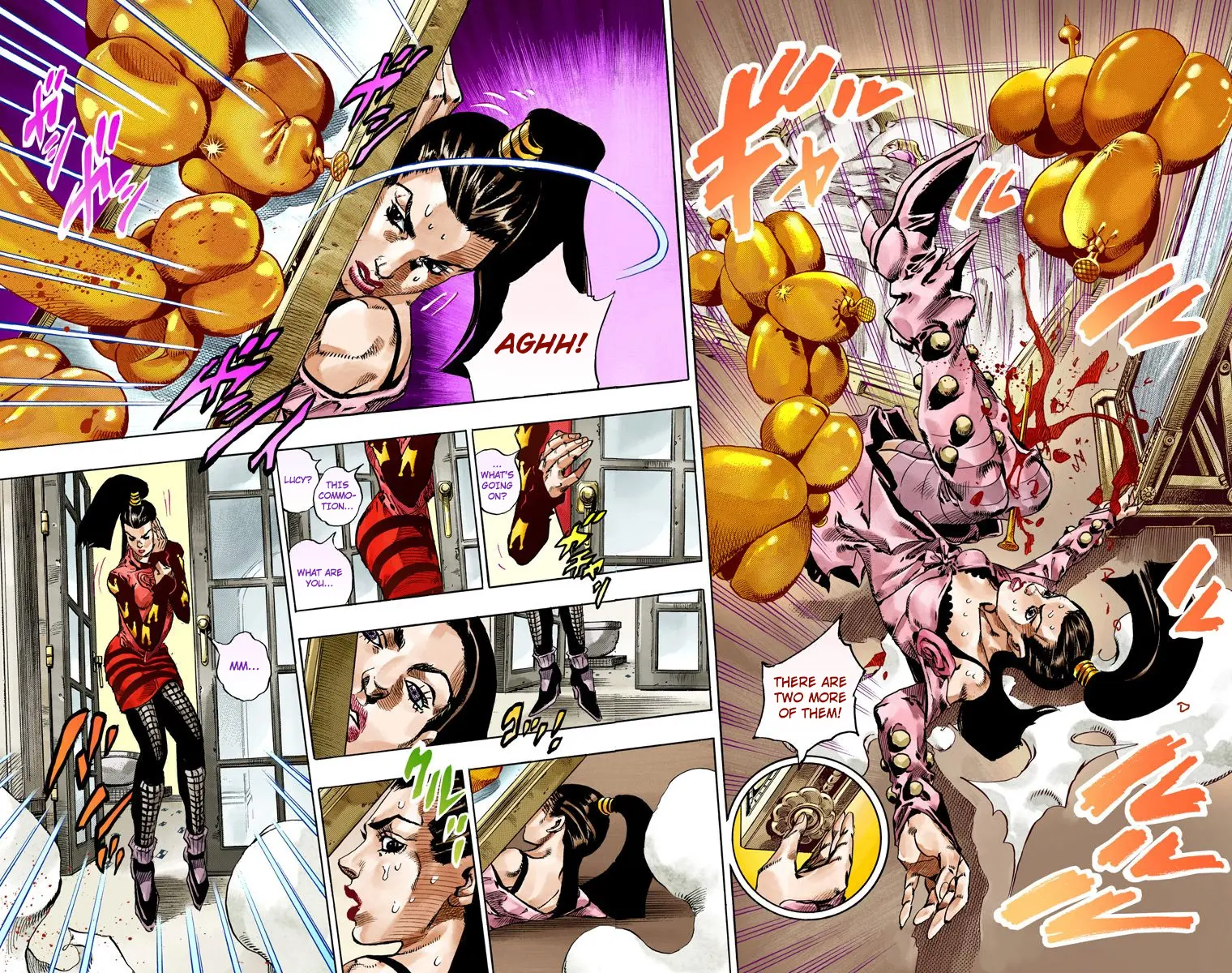 JoJo's Bizarre Adventure Steel Ball Run Colored Manga β Chapter 49 β Page 46