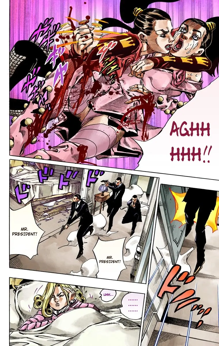JoJo's Bizarre Adventure Steel Ball Run Colored Manga β Chapter 50 β Page 14