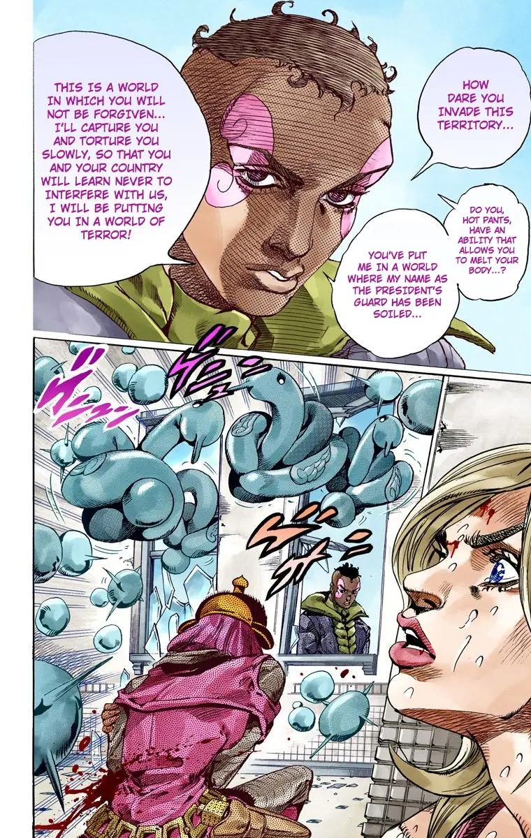 JoJo's Bizarre Adventure Steel Ball Run Colored Manga β Chapter 50 β Page 34