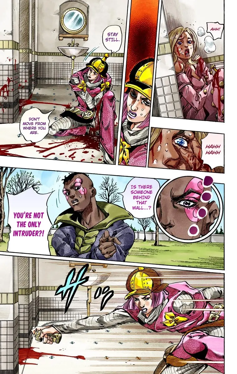 JoJo's Bizarre Adventure Steel Ball Run Colored Manga β Chapter 50 β Page 35