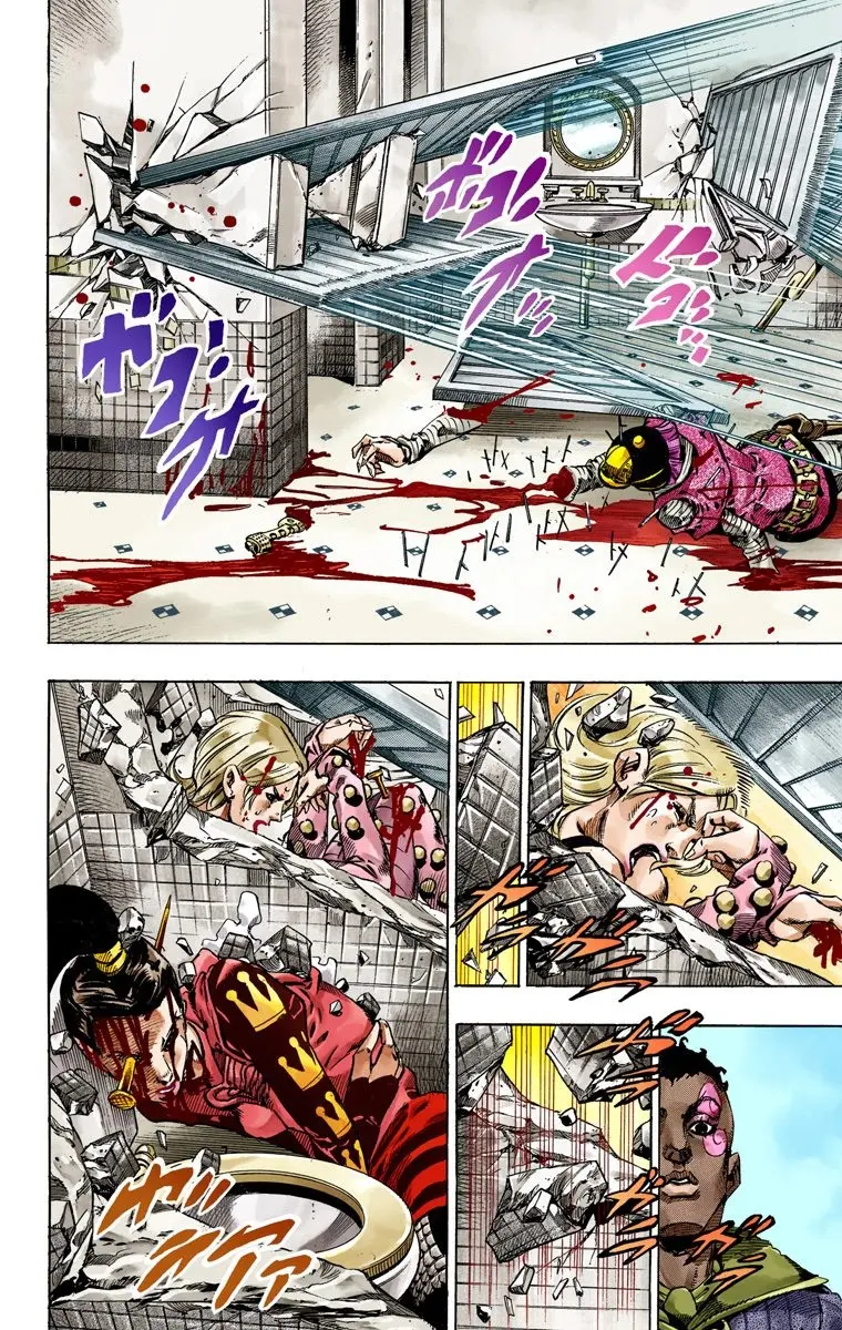 JoJo's Bizarre Adventure Steel Ball Run Colored Manga β Chapter 50 β Page 37