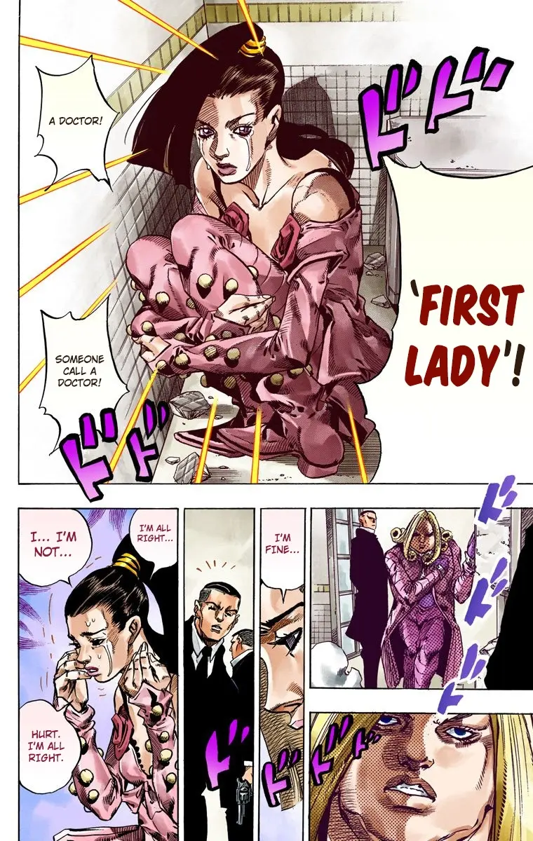 JoJo's Bizarre Adventure Steel Ball Run Colored Manga β Chapter 50 β Page 46