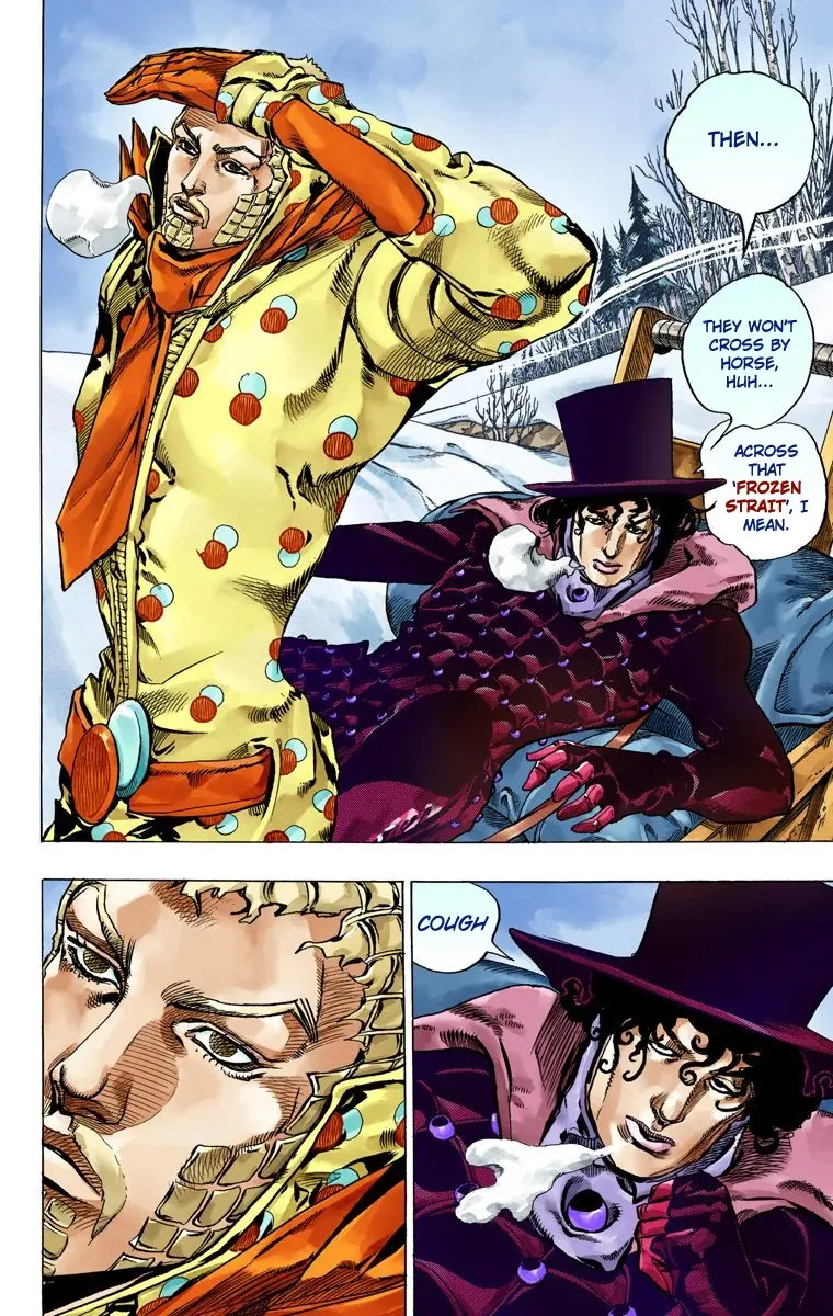 JoJo's Bizarre Adventure Steel Ball Run Colored Manga β Chapter 51 β Page 4