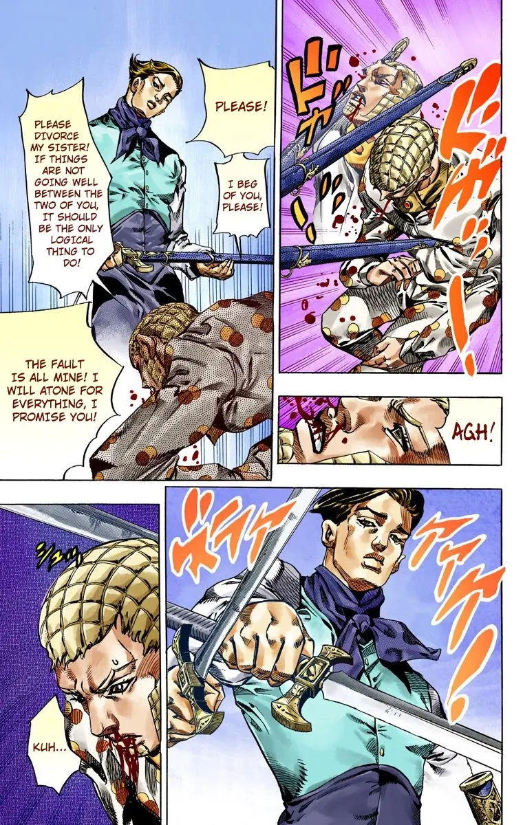 JoJo's Bizarre Adventure Steel Ball Run Colored Manga β Chapter 51 β Page 11