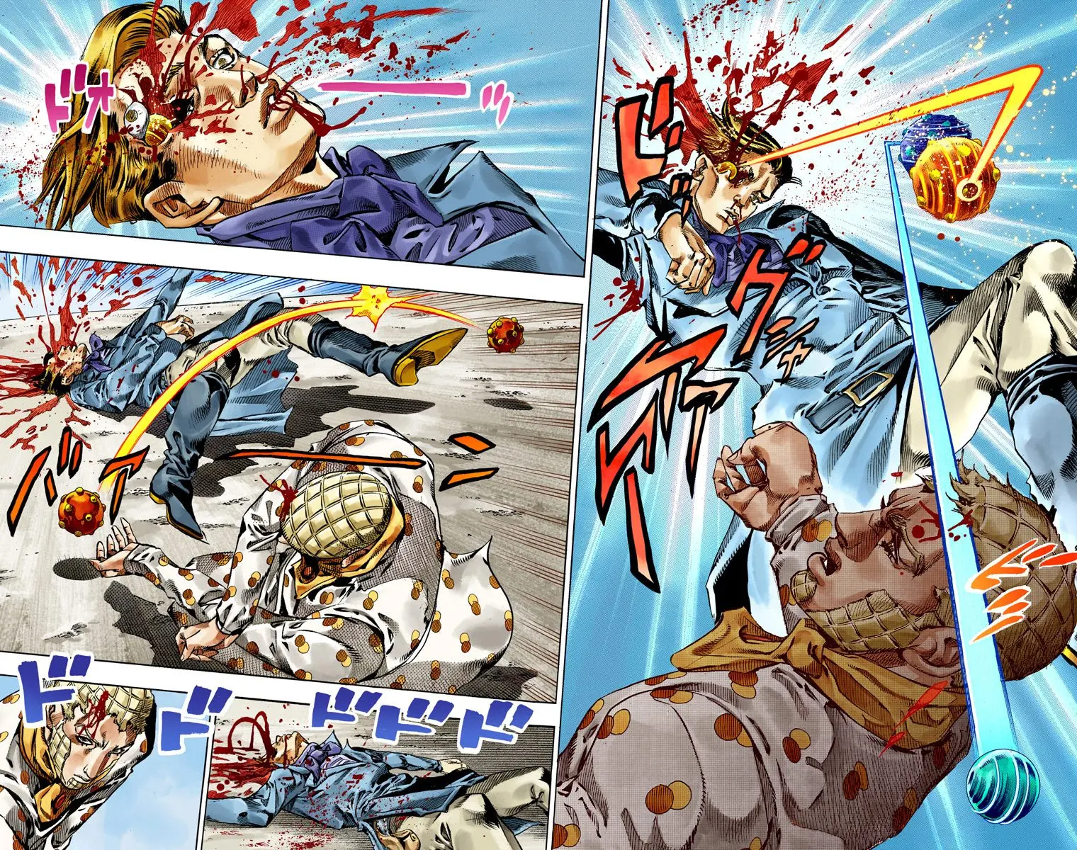 JoJo's Bizarre Adventure Steel Ball Run Colored Manga β Chapter 51 β Page 17