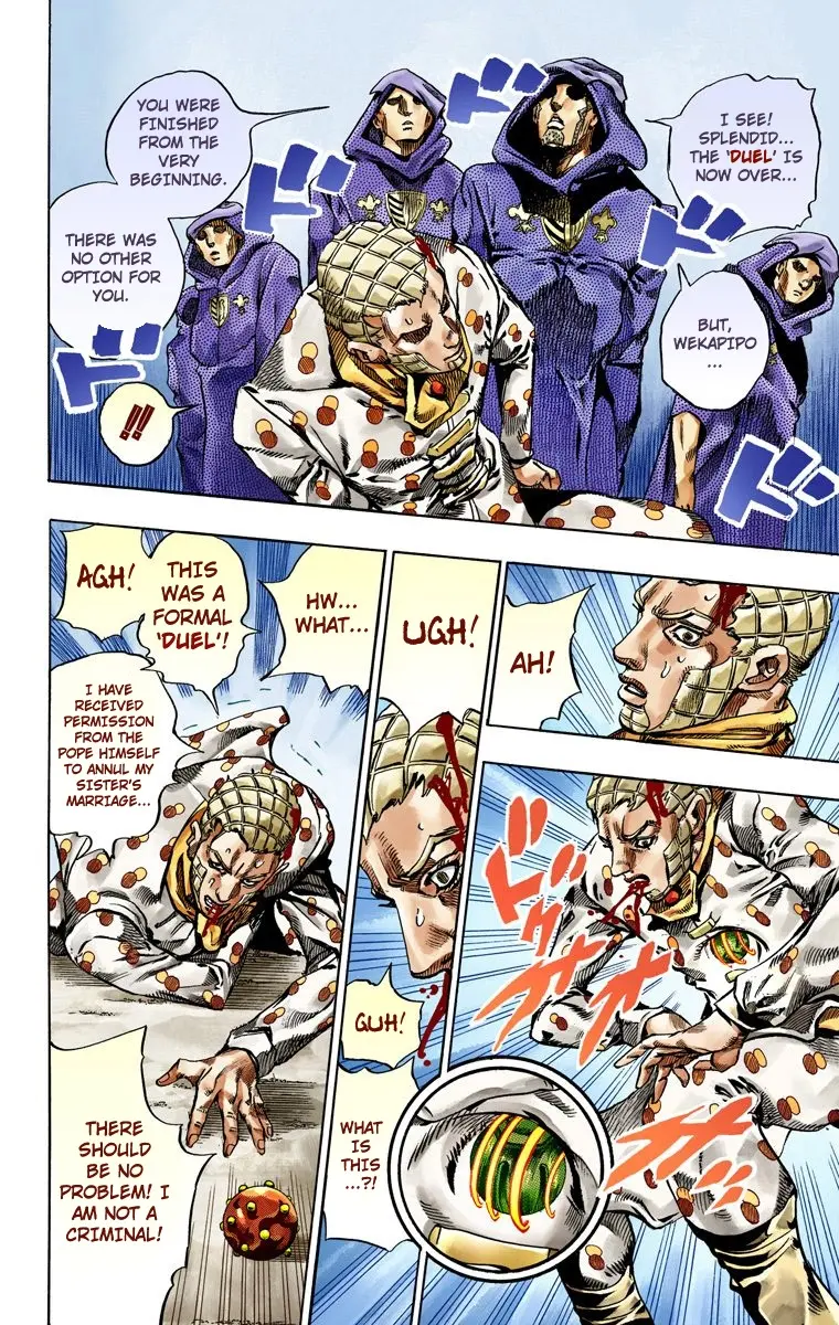 JoJo's Bizarre Adventure Steel Ball Run Colored Manga β Chapter 51 β Page 18