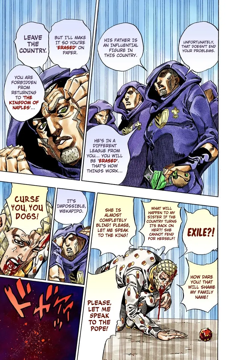 JoJo's Bizarre Adventure Steel Ball Run Colored Manga β Chapter 51 β Page 19
