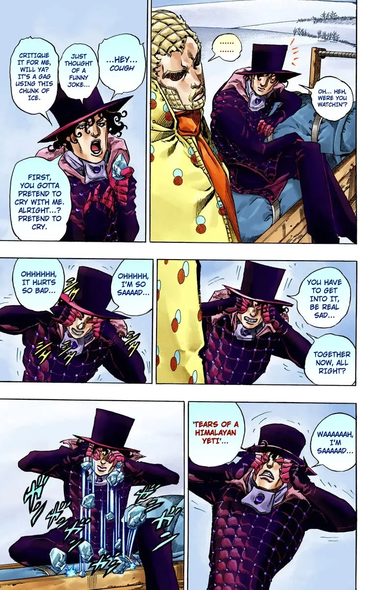 JoJo's Bizarre Adventure Steel Ball Run Colored Manga β Chapter 51 β Page 23