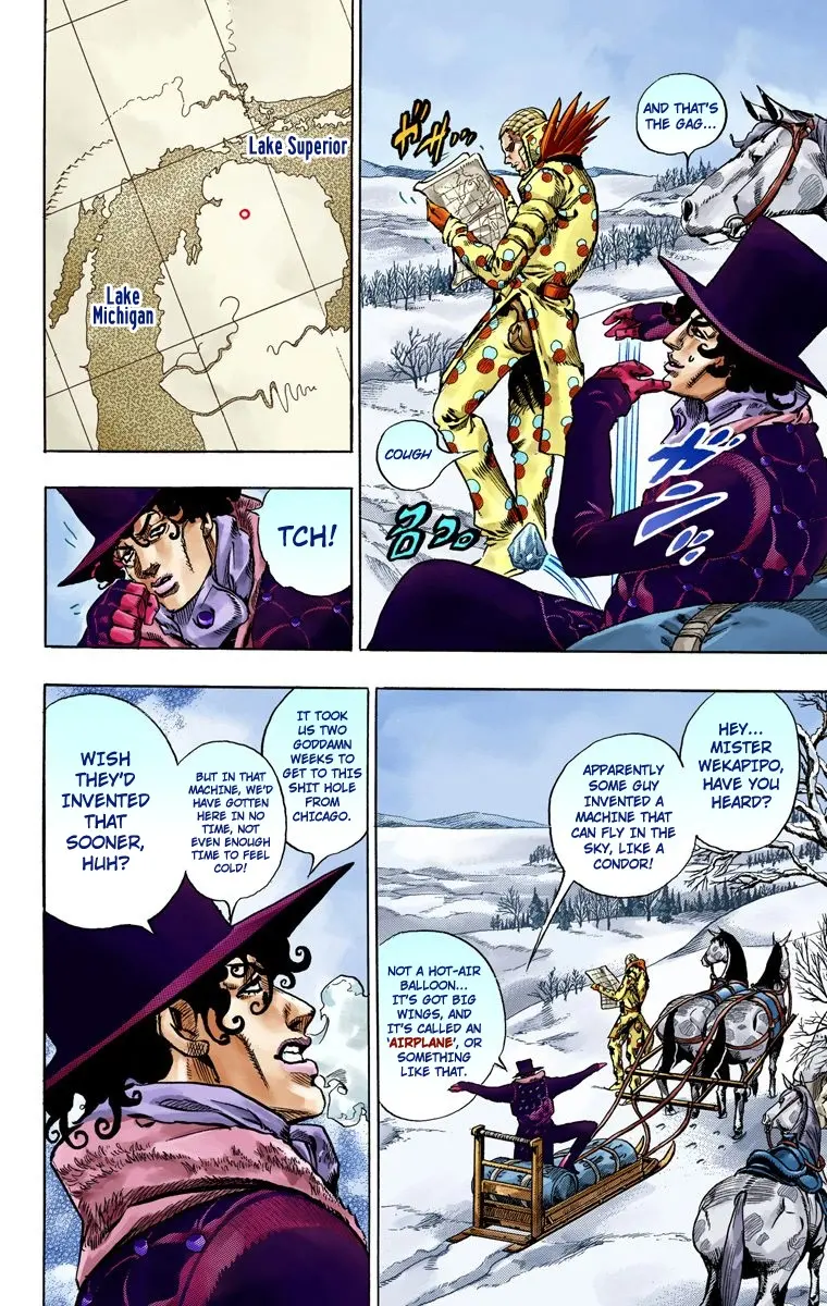 JoJo's Bizarre Adventure Steel Ball Run Colored Manga β Chapter 51 β Page 24