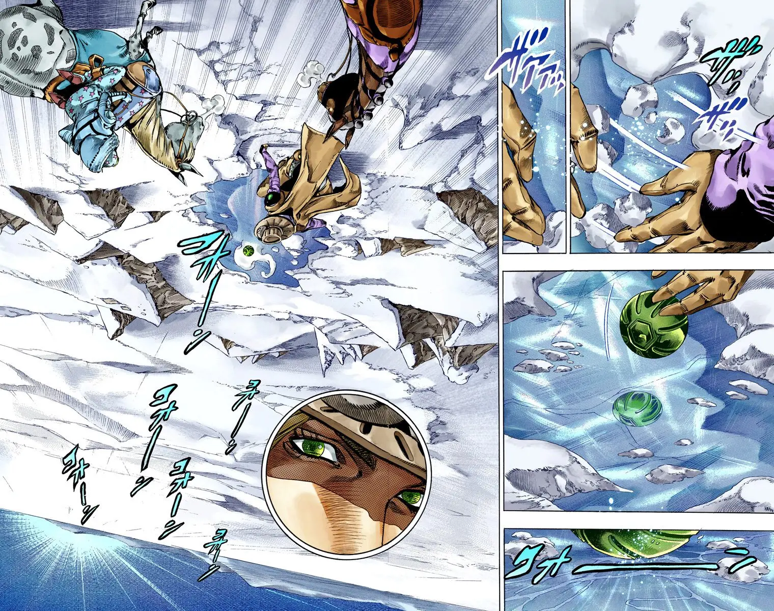 JoJo's Bizarre Adventure Steel Ball Run Colored Manga β Chapter 51 β Page 28