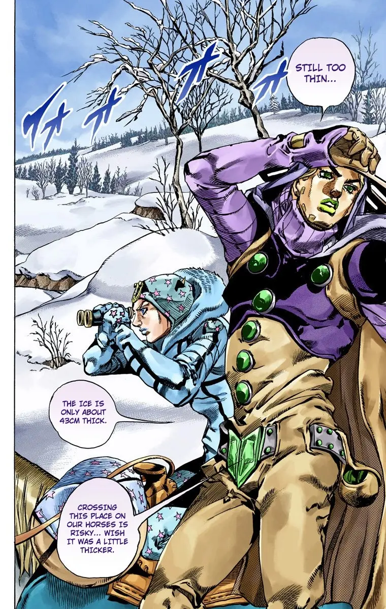 JoJo's Bizarre Adventure Steel Ball Run Colored Manga β Chapter 51 β Page 29