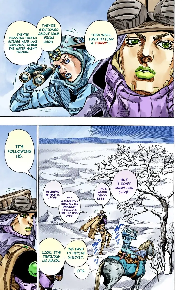 JoJo's Bizarre Adventure Steel Ball Run Colored Manga β Chapter 51 β Page 30