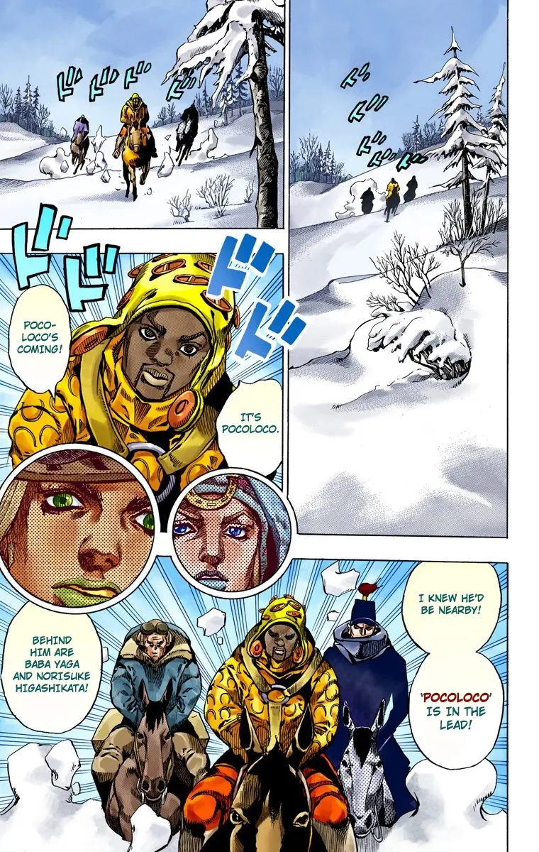 JoJo's Bizarre Adventure Steel Ball Run Colored Manga β Chapter 51 β Page 32