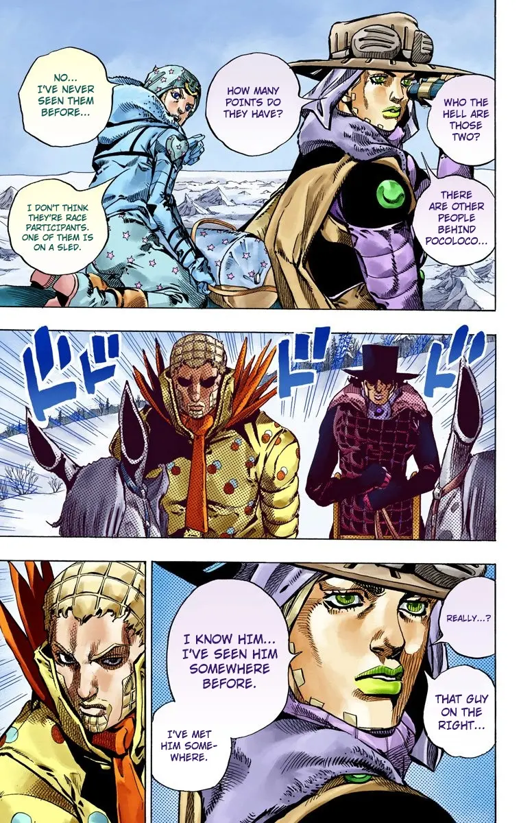 JoJo's Bizarre Adventure Steel Ball Run Colored Manga β Chapter 51 β Page 40