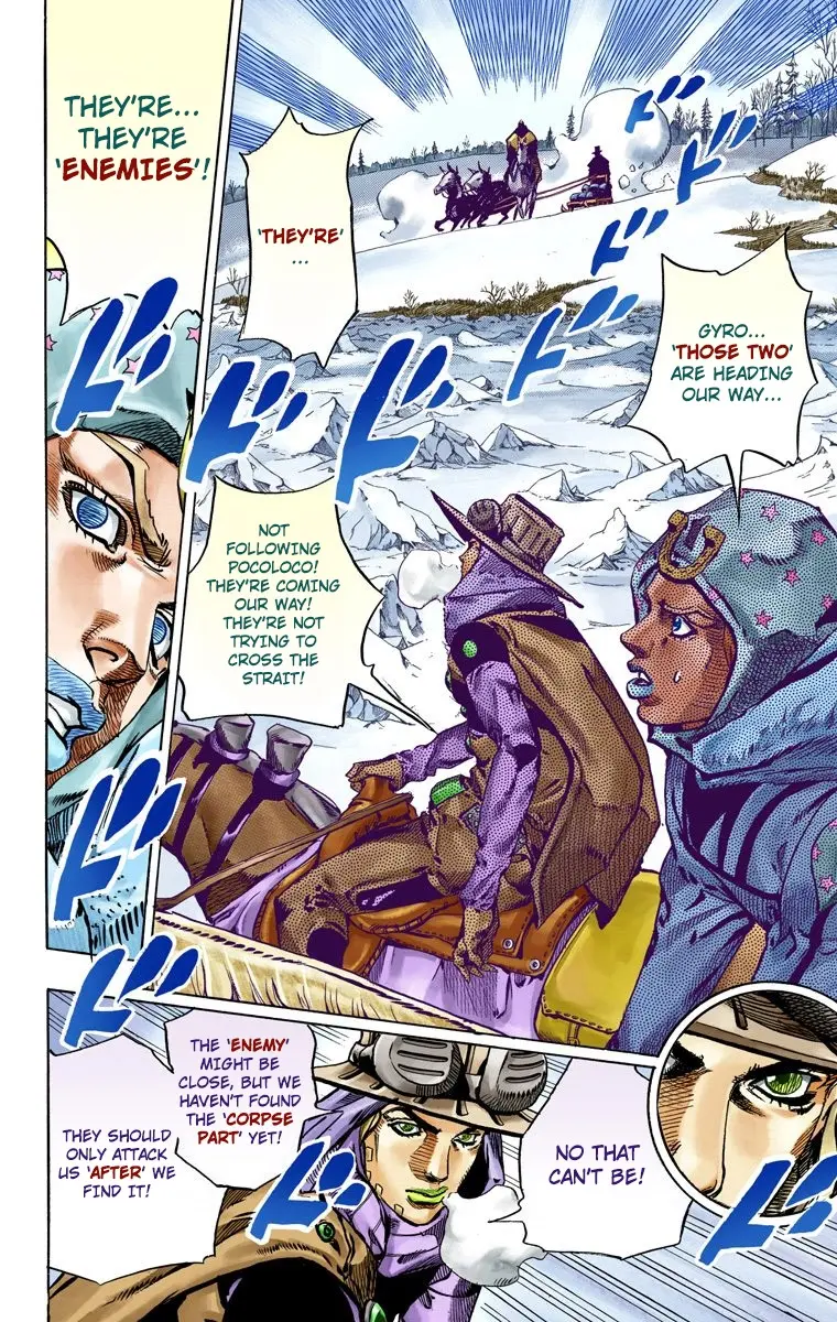 JoJo's Bizarre Adventure Steel Ball Run Colored Manga β Chapter 51 β Page 41