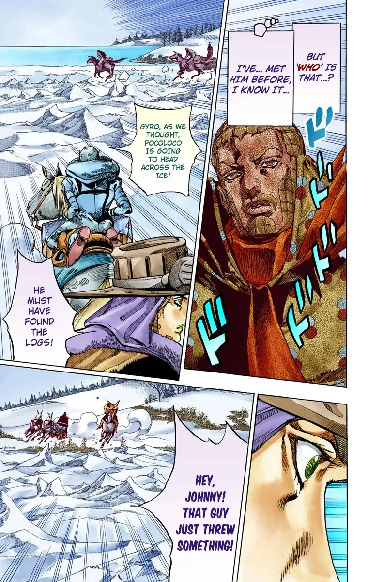 JoJo's Bizarre Adventure Steel Ball Run Colored Manga β Chapter 51 β Page 42