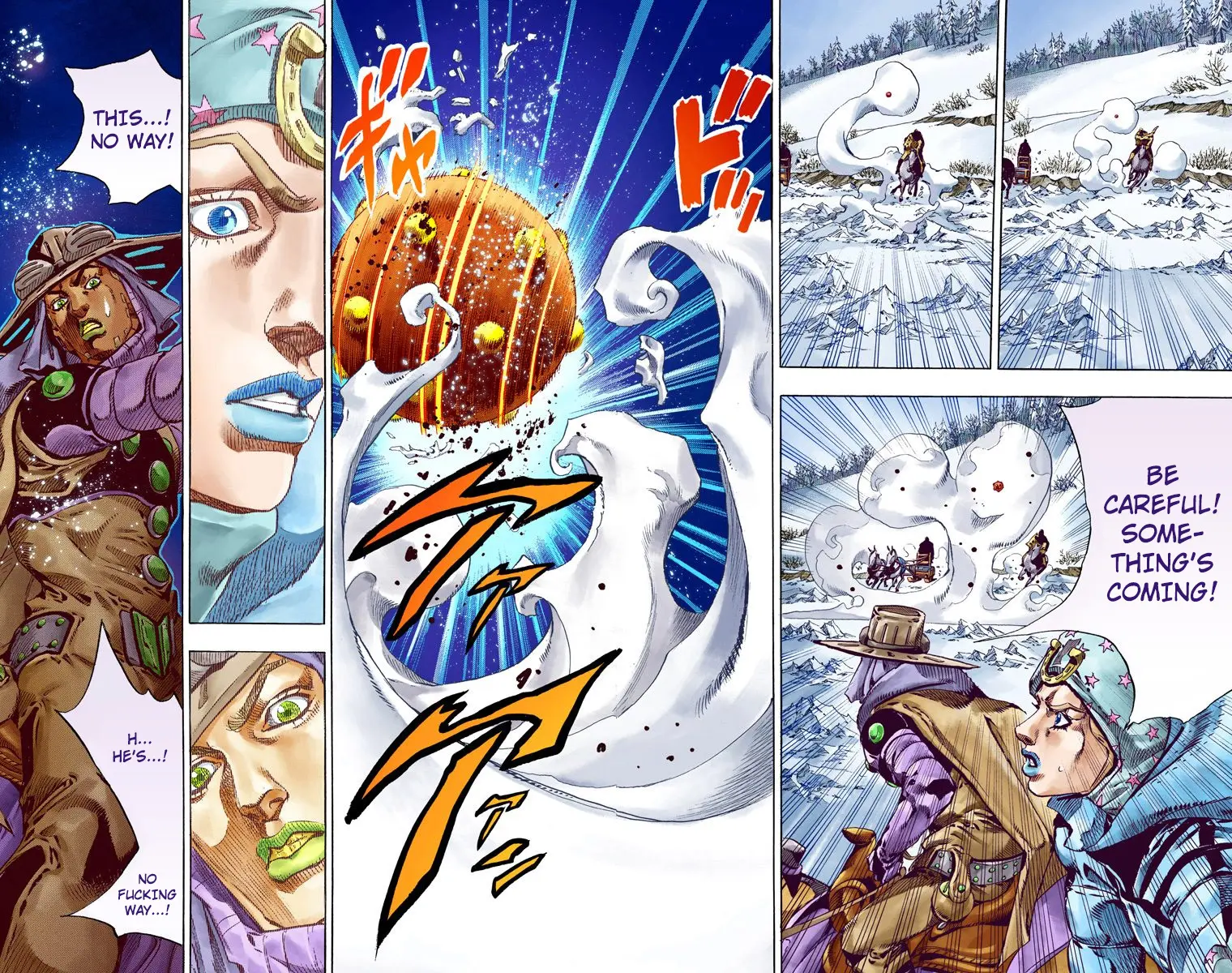 JoJo's Bizarre Adventure Steel Ball Run Colored Manga β Chapter 51 β Page 43