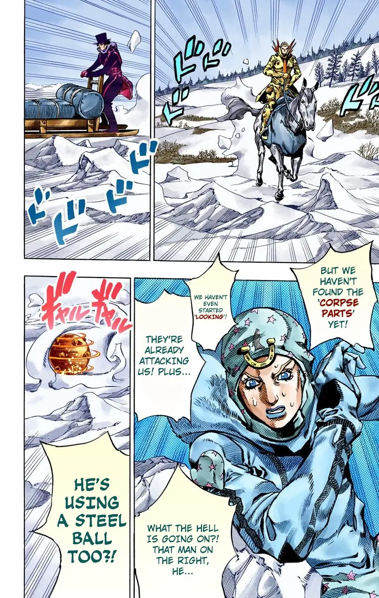 JoJo's Bizarre Adventure Steel Ball Run Colored Manga β Chapter 51 β Page 47