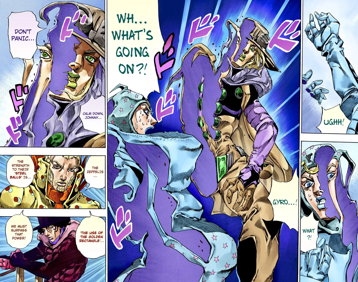 JoJo's Bizarre Adventure Steel Ball Run Colored Manga β Chapter 51 β Page 49