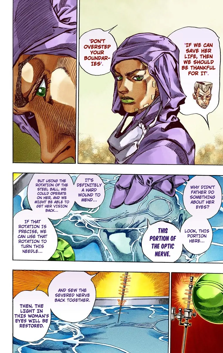 JoJo's Bizarre Adventure Steel Ball Run Colored Manga β Chapter 52 β Page 7