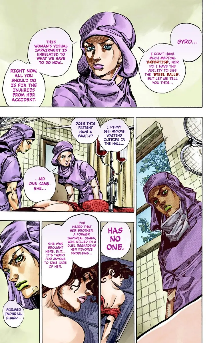 JoJo's Bizarre Adventure Steel Ball Run Colored Manga β Chapter 52 β Page 8