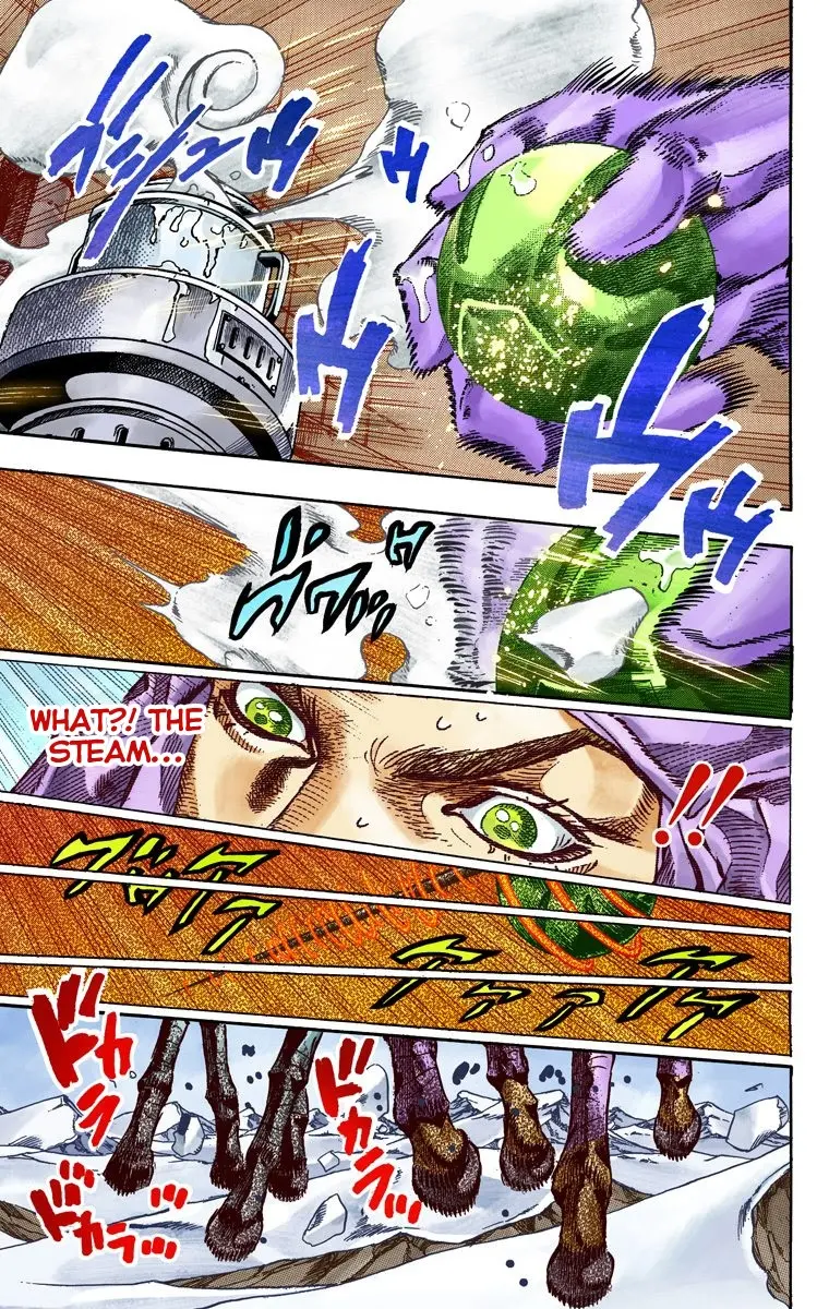 JoJo's Bizarre Adventure Steel Ball Run Colored Manga β Chapter 52 β Page 10