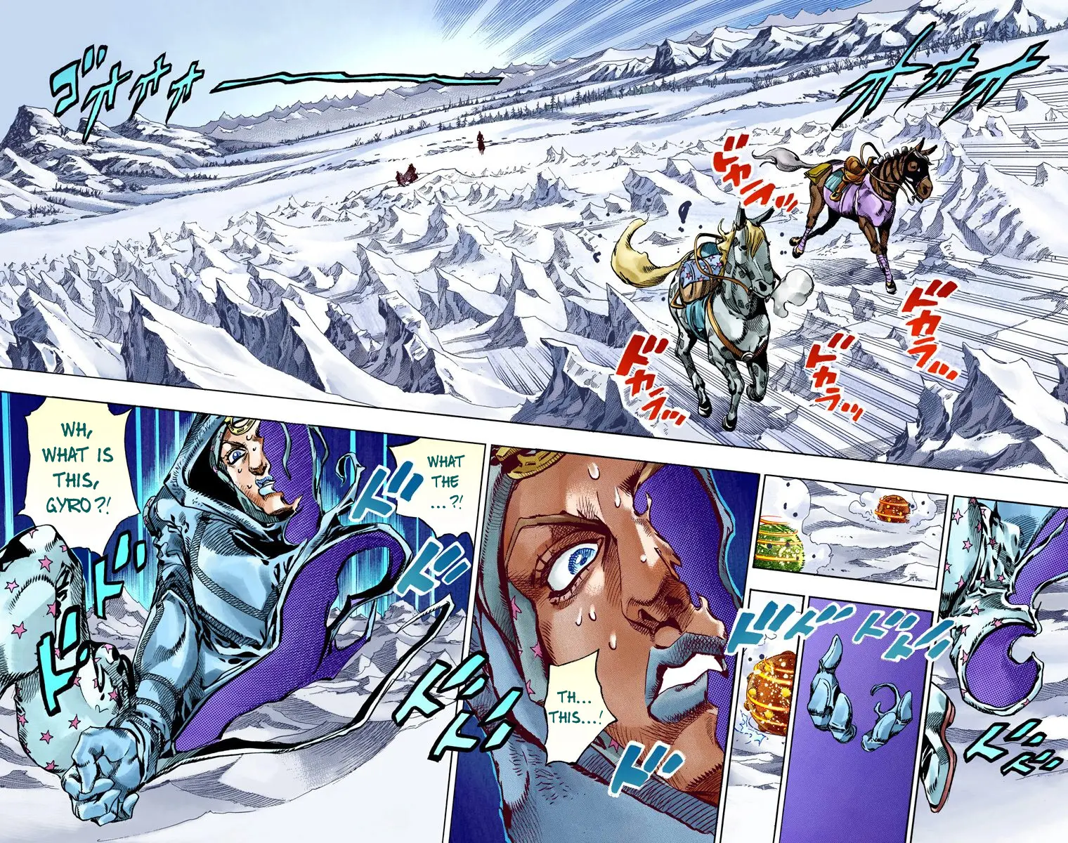 JoJo's Bizarre Adventure Steel Ball Run Colored Manga β Chapter 52 β Page 11