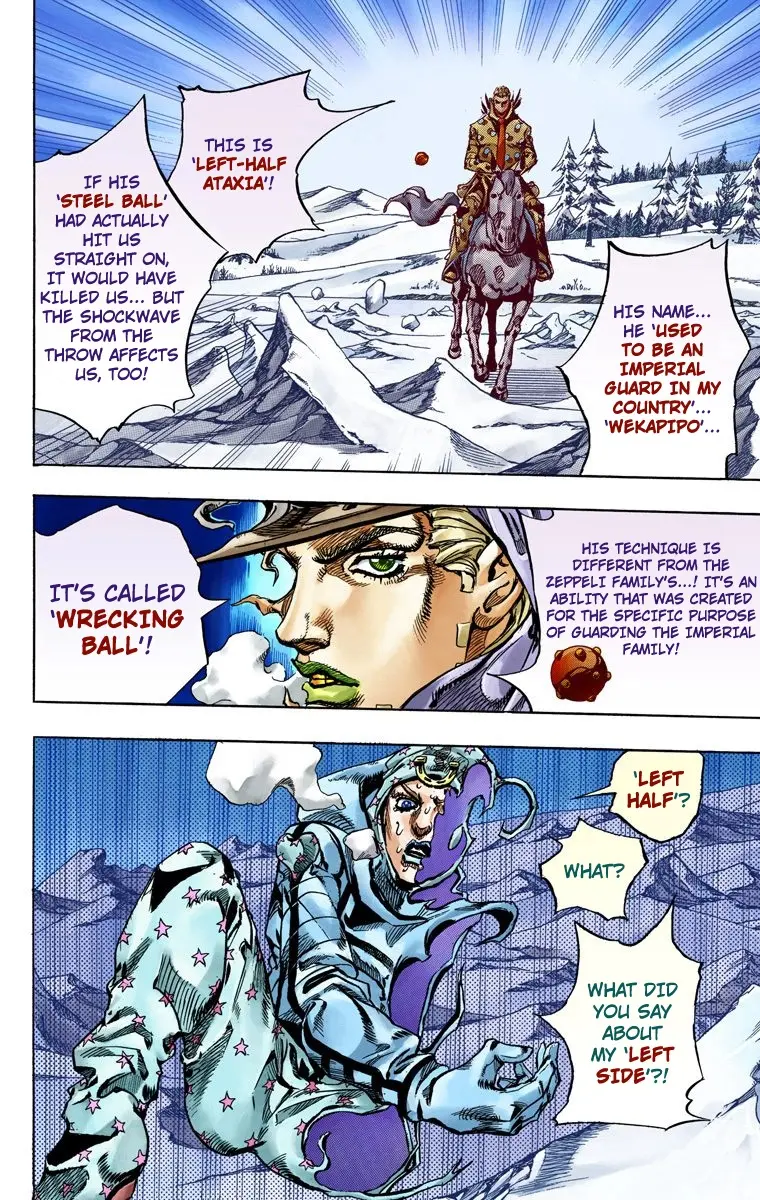 JoJo's Bizarre Adventure Steel Ball Run Colored Manga β Chapter 52 β Page 13