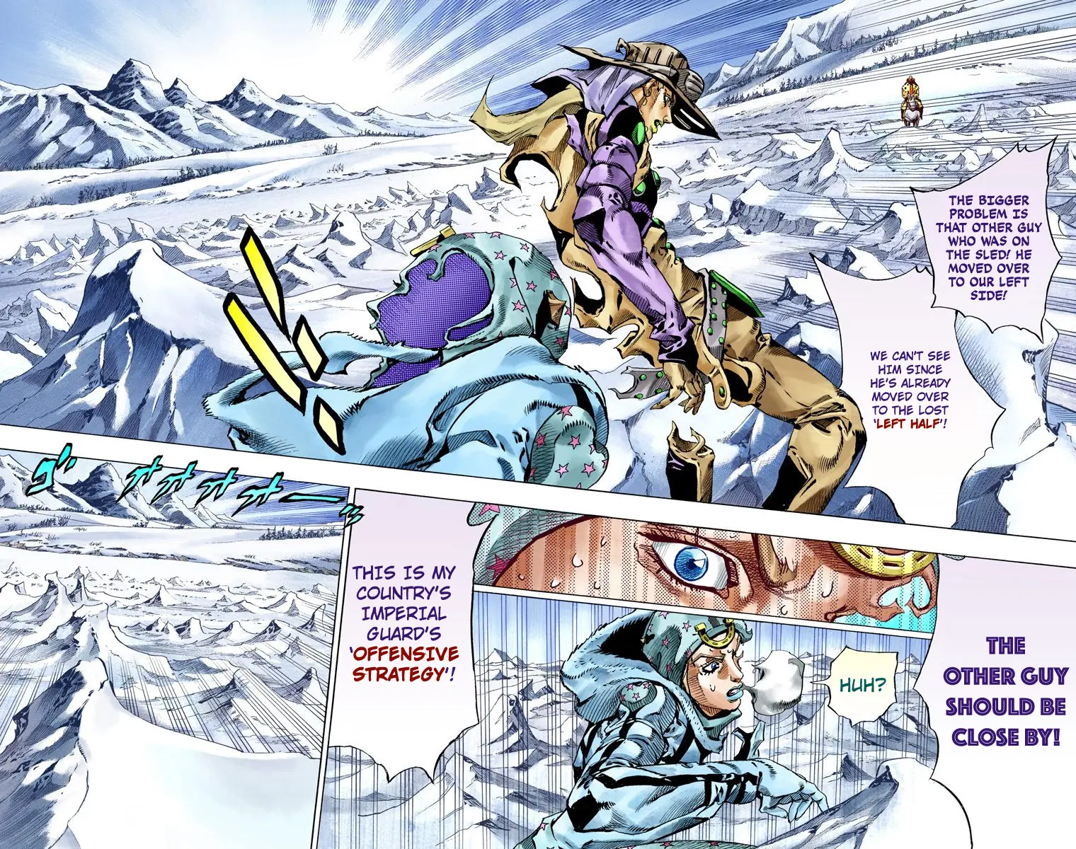 JoJo's Bizarre Adventure Steel Ball Run Colored Manga β Chapter 52 β Page 15
