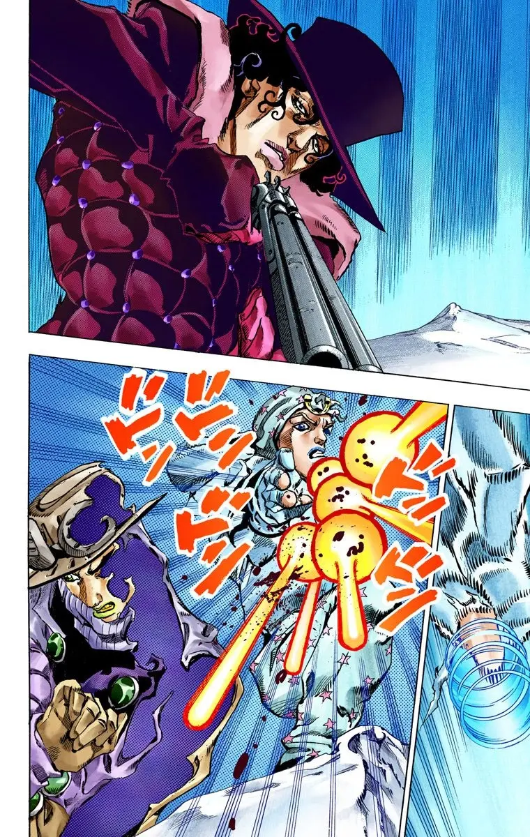 JoJo's Bizarre Adventure Steel Ball Run Colored Manga β Chapter 52 β Page 18