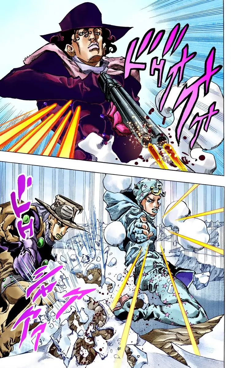 JoJo's Bizarre Adventure Steel Ball Run Colored Manga β Chapter 52 β Page 19