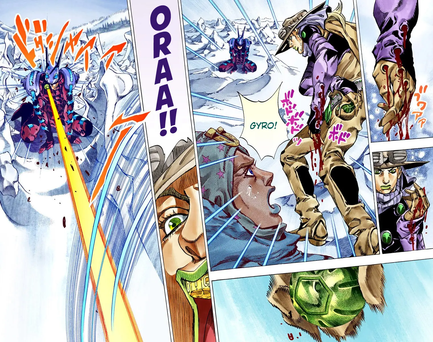 JoJo's Bizarre Adventure Steel Ball Run Colored Manga β Chapter 52 β Page 23
