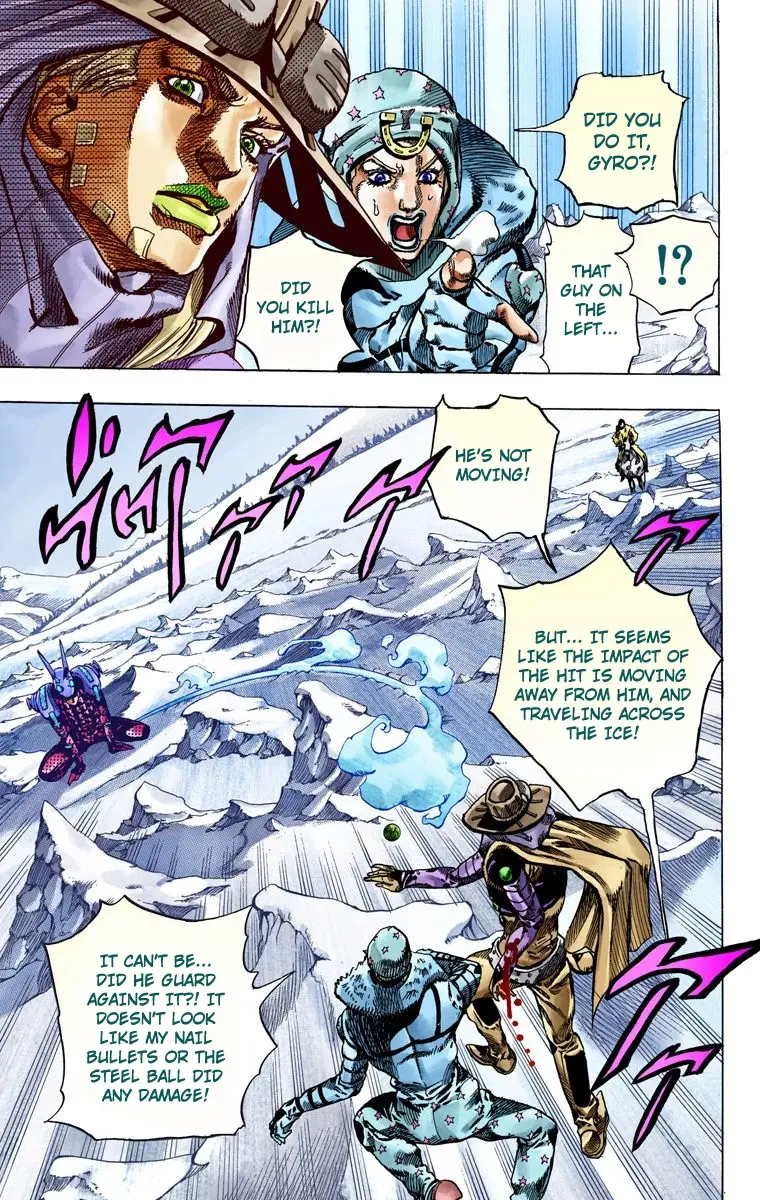 JoJo's Bizarre Adventure Steel Ball Run Colored Manga β Chapter 52 β Page 25