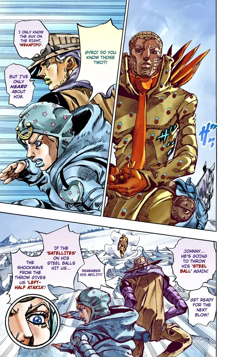 JoJo's Bizarre Adventure Steel Ball Run Colored Manga β Chapter 52 β Page 27