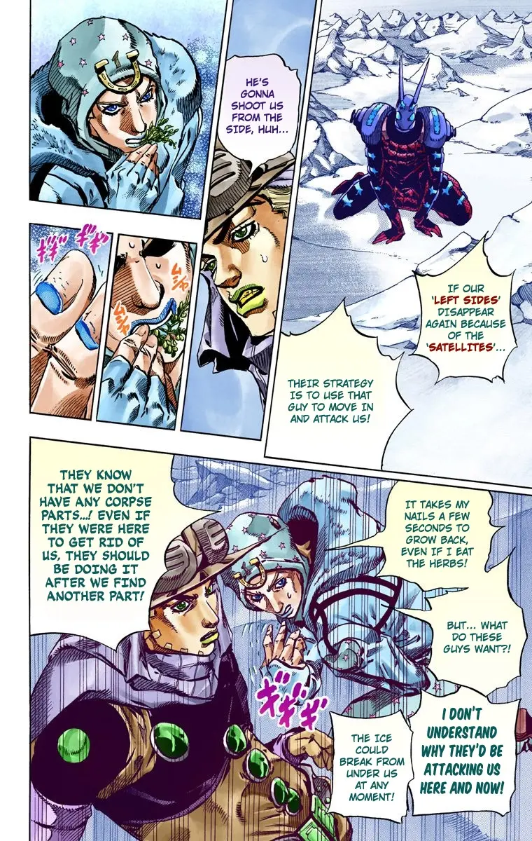 JoJo's Bizarre Adventure Steel Ball Run Colored Manga β Chapter 52 β Page 28