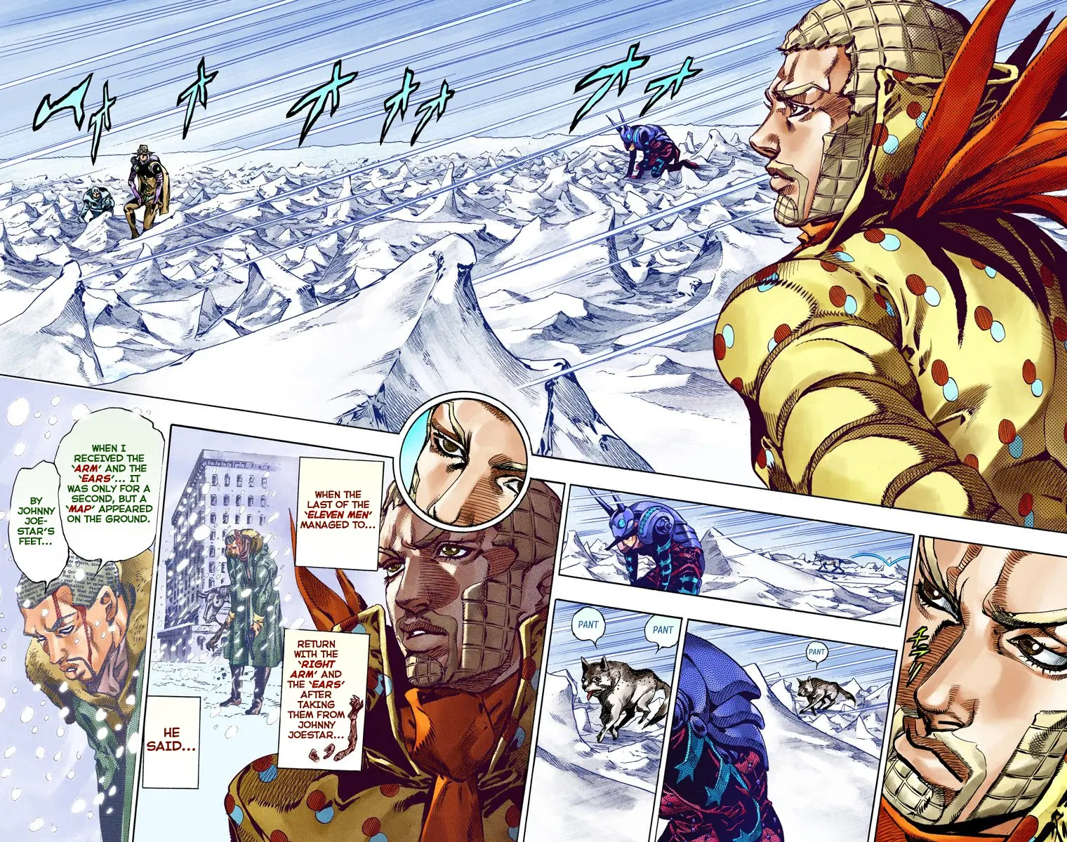 JoJo's Bizarre Adventure Steel Ball Run Colored Manga β Chapter 52 β Page 30