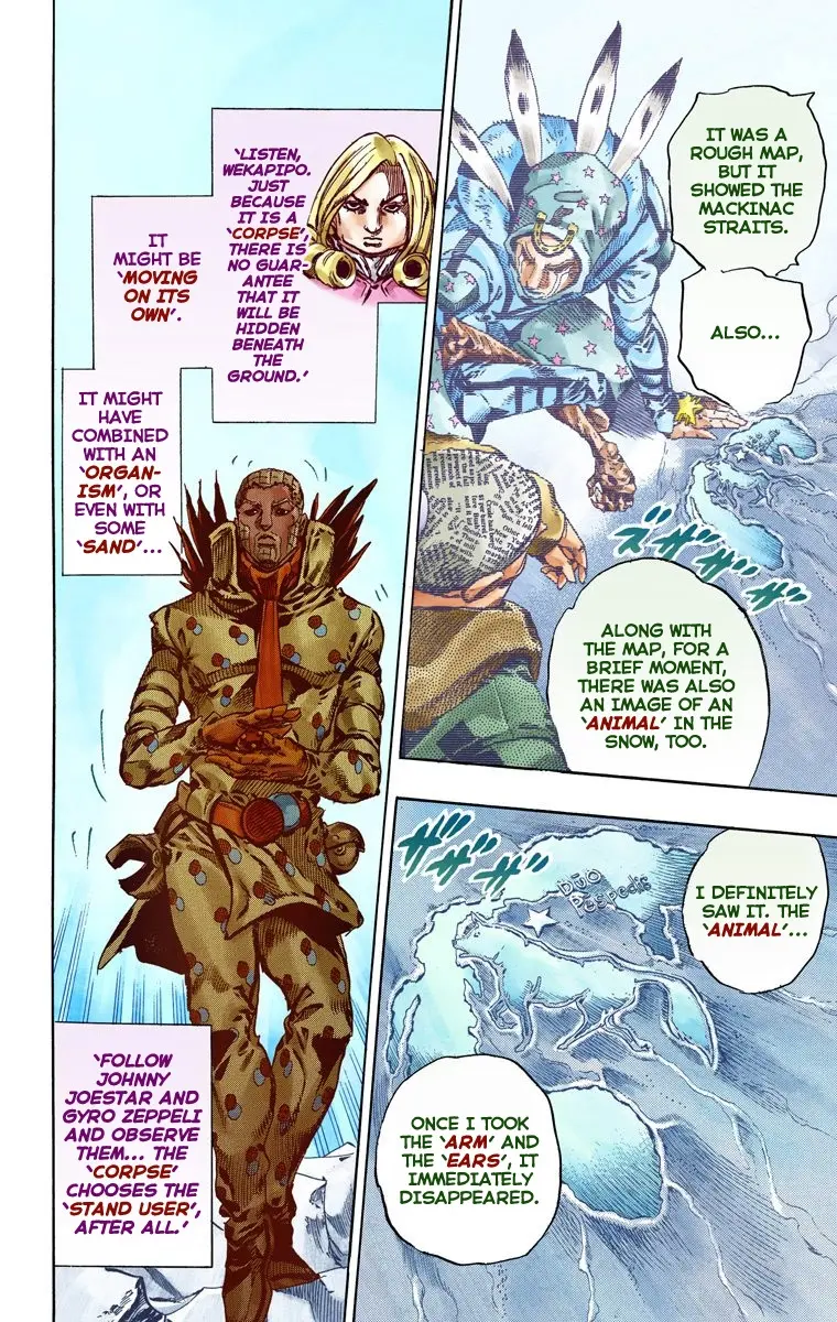 JoJo's Bizarre Adventure Steel Ball Run Colored Manga β Chapter 52 β Page 31