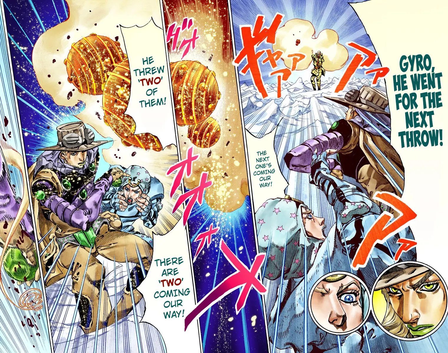JoJo's Bizarre Adventure Steel Ball Run Colored Manga β Chapter 52 β Page 35