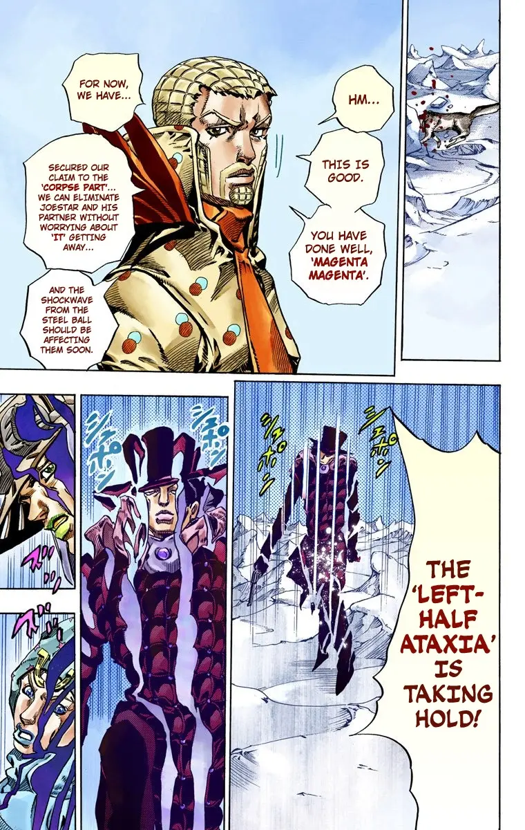 JoJo's Bizarre Adventure Steel Ball Run Colored Manga β Chapter 53 β Page 16