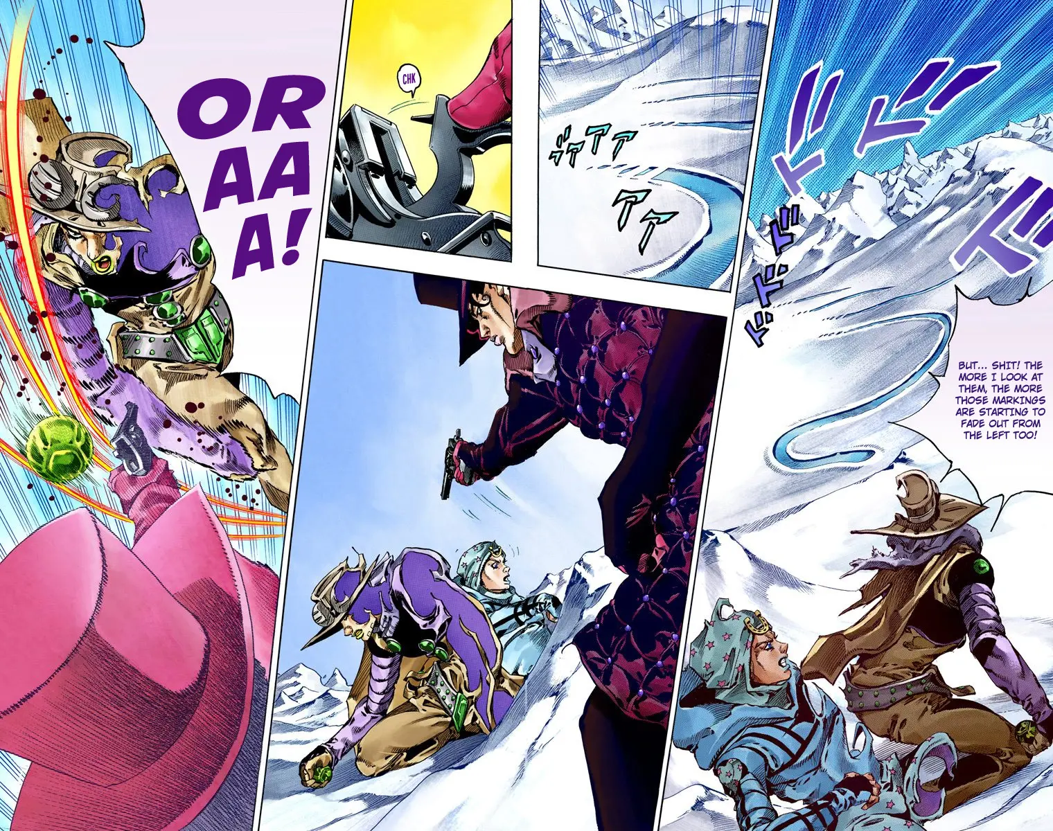 JoJo's Bizarre Adventure Steel Ball Run Colored Manga β Chapter 53 β Page 20