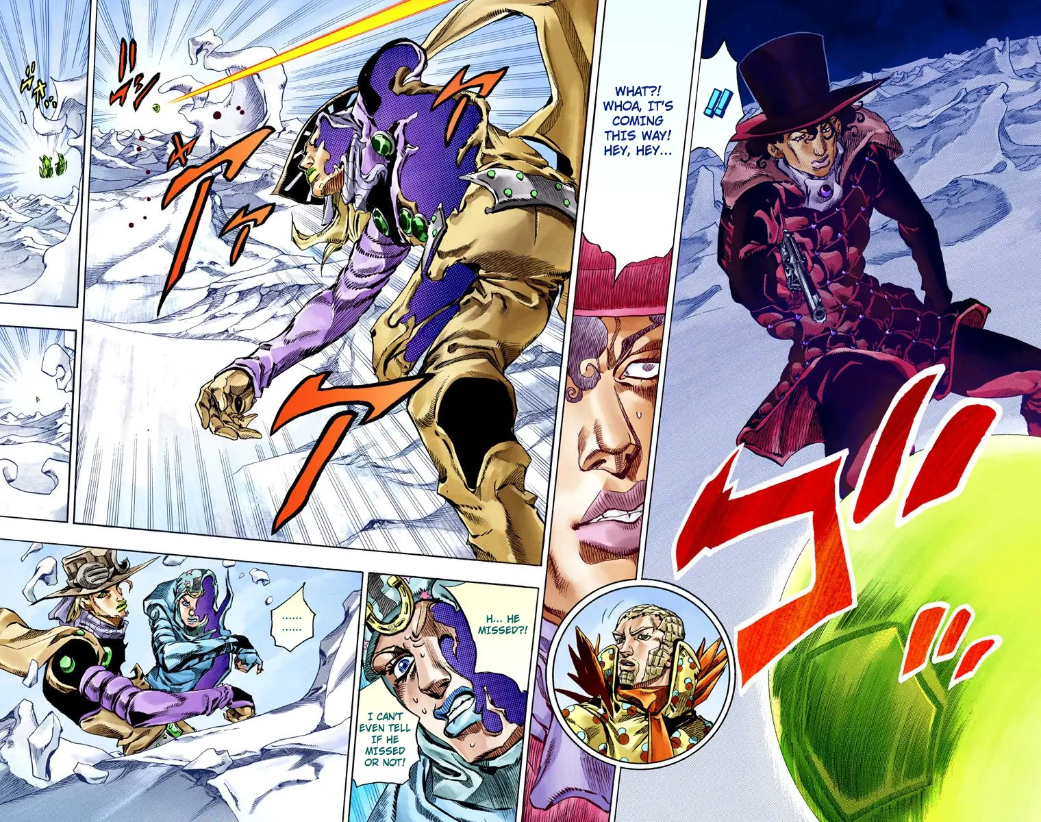 JoJo's Bizarre Adventure Steel Ball Run Colored Manga β Chapter 53 β Page 21
