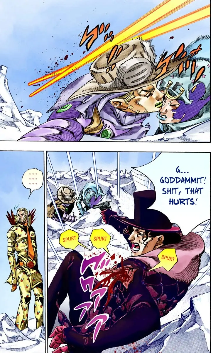 JoJo's Bizarre Adventure Steel Ball Run Colored Manga β Chapter 53 β Page 23
