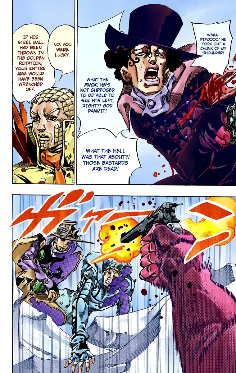 JoJo's Bizarre Adventure Steel Ball Run Colored Manga β Chapter 53 β Page 24