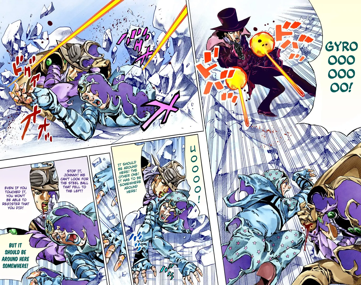 JoJo's Bizarre Adventure Steel Ball Run Colored Manga β Chapter 53 β Page 26