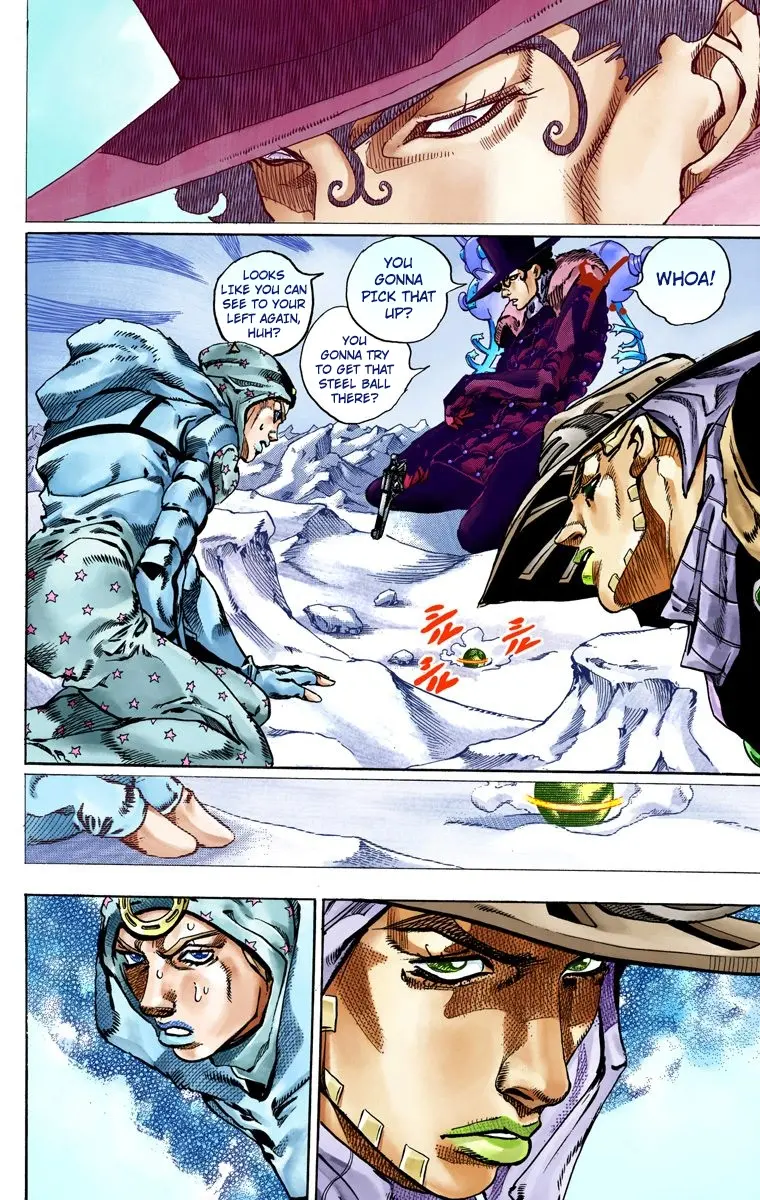 JoJo's Bizarre Adventure Steel Ball Run Colored Manga β Chapter 53 β Page 31
