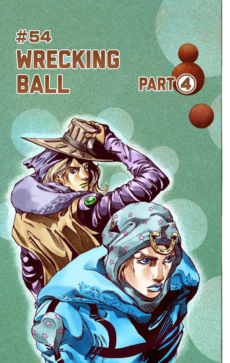 JoJo's Bizarre Adventure Steel Ball Run Colored Manga β Chapter 54 β Page 2