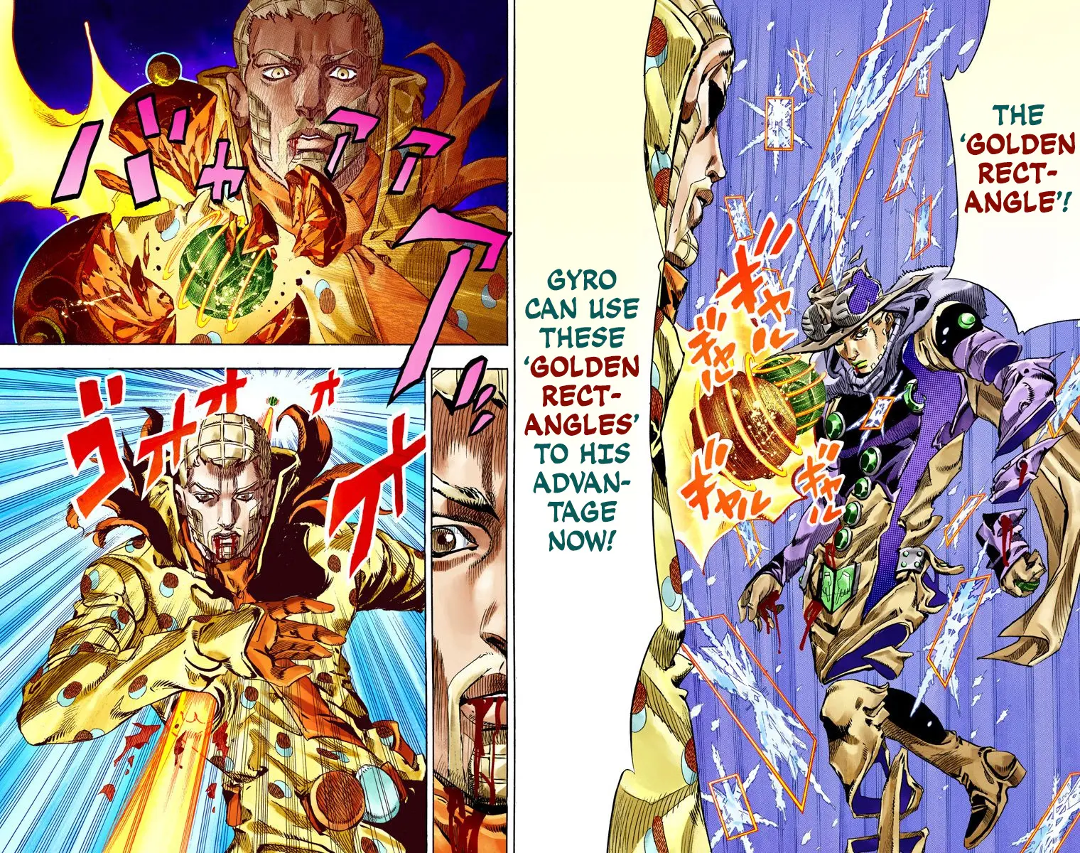 JoJo's Bizarre Adventure Steel Ball Run Colored Manga β Chapter 54 β Page 32